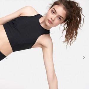 Black outdoor voices sports bra/crop